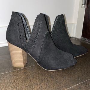 Open Toe Booties